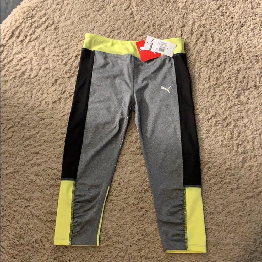 NWT!!! Girl’s Puma Leggings, M